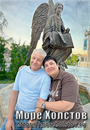 Прогулка в Новым Херсонесе. Фото на холсте