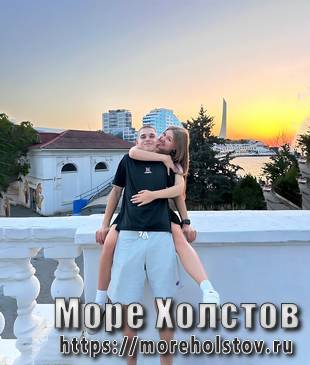 На крыше. Печать на холсте Севастополь