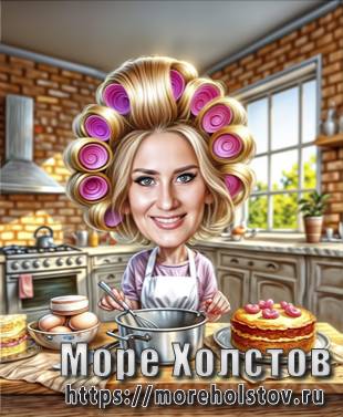 Шарж кулинар
